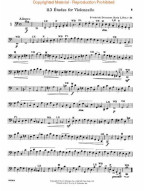 Friedrich Dotzauer: Exercises for Violoncello 1 (noty na violoncello)