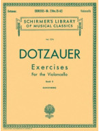 Friedrich Dotzauer: Exercises for Violoncello 2 (noty na violoncello)