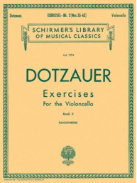 Friedrich Dotzauer: Exercises for Violoncello 2 (noty na violoncello)