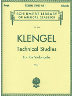 Julius Klengel: Technical Studies 1 (noty na violoncello)