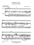 Carl Stamitz: Concerto No.6 in Eb Major (noty na klarinet, klavír)