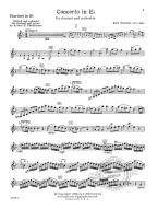 Carl Stamitz: Concerto No.6 in Eb Major (noty na klarinet, klavír)