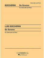 Luigi Boccherini: 6 Sonatas (noty na violoncello, klavír)
