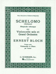 Ernest Bloch: Schelomo (noty na violoncello, klavír)