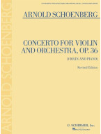 Arnold Schönberg: Concerto, Op. 36 (noty na housle, klavír)