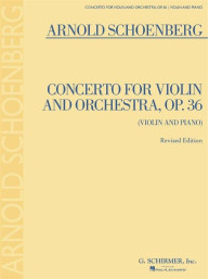 Arnold Schönberg: Concerto, Op. 36 (noty na housle, klavír)