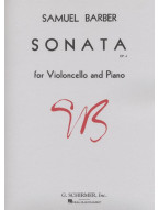 Samuel Barber: Sonata, Op. 6 (noty na violoncello, klavír)