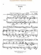 Samuel Barber: Sonata, Op. 6 (noty na violoncello, klavír)