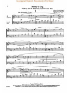 Morton Gould: Benny's Gig (noty na klarinet, kontrabas)