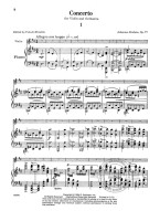 Johannes Brahms: Violin Concerto In D Op.77 (noty na housle, klavír)