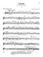 Johannes Brahms: Violin Concerto In D Op.77 (noty na housle, klavír)