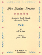 5 Italian Sonatas (noty na violoncello, klavír)