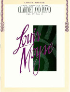 Louis Moyse: 10 Pieces for Clarinet and Piano, Op. 37, No. 3 (noty na klarinet, klavír)
