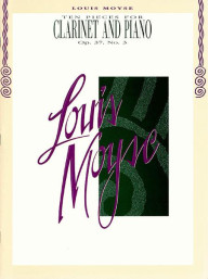 Louis Moyse: 10 Pieces for Clarinet and Piano, Op. 37, No. 3 (noty na klarinet, klavír)