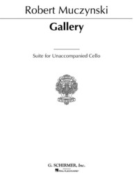 Robert Muczynski: Gallery Suite (noty na violoncello)