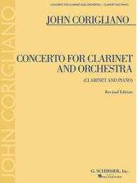 John Corigliano: Clarinet Concerto (noty na klarinet, klavír)