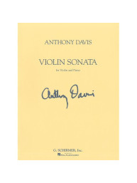 Anthony Davis: Violin Sonata (noty na housle, klavír)