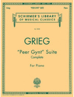 Edvard Grieg: Peer Gynt Suite - Complete (noty na klavír)