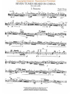 Bright Sheng: Seven Tunes Heard in China (noty na violoncello)