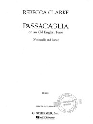 Rebecca Clarke: Passacaglia (noty na violoncello, klavír)