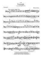 Rebecca Clarke: Passacaglia (noty na violoncello, klavír)