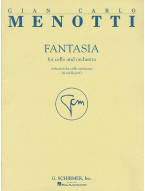 Gian Carlo Menotti: Fantasia (noty na violoncello, klavír)