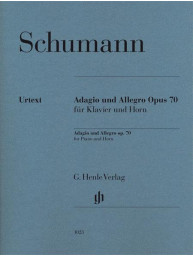 Robert Schumann: Adagio & Allegro Op. 70 (noty na lesní roh, klavír)