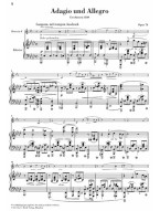 Robert Schumann: Adagio & Allegro Op. 70 (noty na lesní roh, klavír)