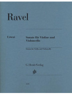 Maurice Ravel: Sonata For Violin And Violoncello (noty na housle, violoncello)