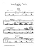 Erik Satie: Avant-dernieres Pensées (noty na klavír)