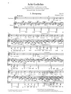 Richard Strauss: 8 Poems op. 10 - Low Voice (noty na zpěv, klavír)