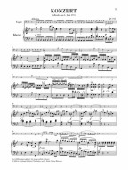 Wolfgang Amadeus Mozart: Bassoon Concerto B Flat KV191 (noty na fagot, klavír)