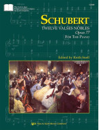 Franz Schubert: 12 Valses Nobles Op.77 D.969 (noty na klavír)