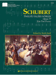 Franz Schubert: 12 Valses Nobles Op.77 D.969 (noty na klavír)
