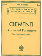 Muzio Clementi: Gradus Ad Parnassum (noty na klavír)