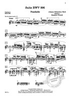 Johann Sebastian Bach: Suite in E Minor BWV996 (noty na kytaru)