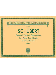 Franz Schubert: Original Compositions for Piano 1 (noty na čtyřruční klavír)