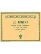 Franz Schubert: Original Compositions for Piano 2 (noty na čtyřruční klavír)