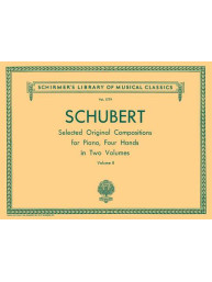 Franz Schubert: Original Compositions for Piano 2 (noty na čtyřruční klavír)