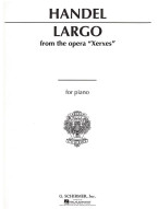 Georg Friedrich Händel: Largo from Xerxes (noty na klavír)