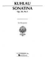 Friedrich Kuhlau: Sonatina, Op. 20, No. 1 in C Major (noty na klavír)