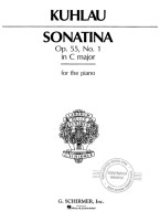 Friedrich Kuhlau: Sonatina, Op. 55, No. 1 in C Major (noty na klavír)
