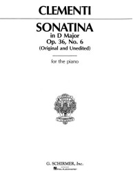 Muzio Clementi: Sonatina in D Major, Op. 36, No. 6 (noty na klavír)