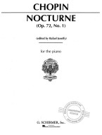 Frédéric Chopin: Nocturne, Op. 72, No. 1 in E Minor (noty na klavír)