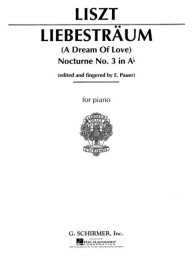 Franz Liszt: Liebestraume No. 3 in A Flat Major (noty na klavír)