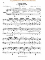 Franz Liszt: Liebestraume No. 3 in A Flat Major (noty na klavír)