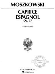 Moritz Moszkowski: Caprice Espagnol, Op. 37 (noty na klavír)