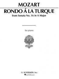 W.A. Mozart: Rondo a la Turque from Sonata in A Major K331 (noty na klavír)