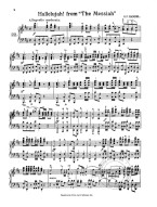 Georg Friedrich Händel: Hallelujah Chorus (noty na klavír)