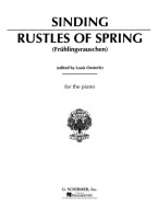 Christian Sinding: Rustles of Spring, Op. 32, No. 3 (noty na klavír)